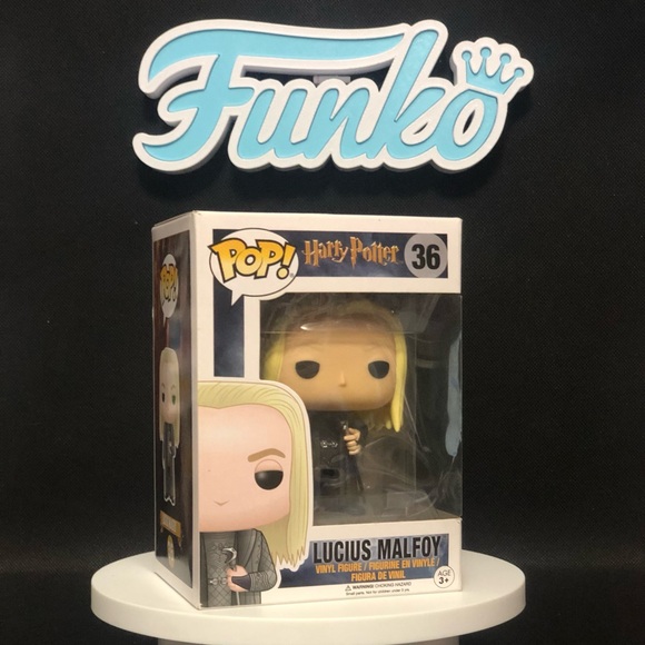 Lucius Malfoy- 36 **RARE** - Harry Potter- Great Condition- Funko - Picture 2 of 8